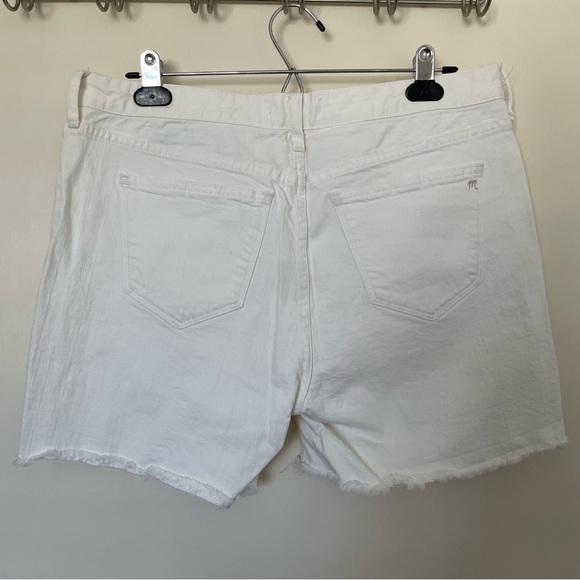 Madewell white denim boyshorts - Picture 3 of 7